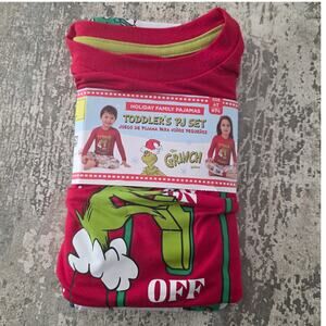 Dr. Seuss "The Grinch" Toddler's PJ Set Size 4T